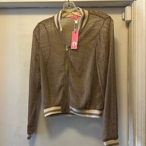 Mesh jacket.  High quality! So cute VO Jeans Virgin Only Los Angeles - NWT